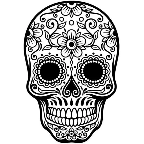 ▷ Mandalas de Calaveras para Colorear ❤️ Pintadas y A Color ▷ Mandalas de Calaveras para Colorear ❤️ Pintadas y A Color
