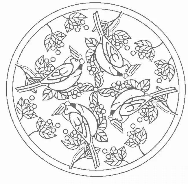 Mandalas para colorear animales - Imagui