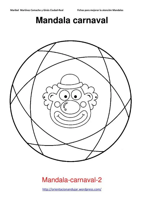 Mandalas de carnaval para Ineverycrea | Triniblog Mandalas de carnaval para Ineverycrea | Triniblog