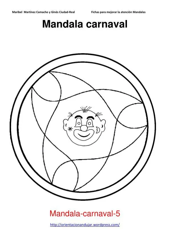Mandalas de carnaval para Ineverycrea | Triniblog Mandalas de carnaval para Ineverycrea | Triniblog