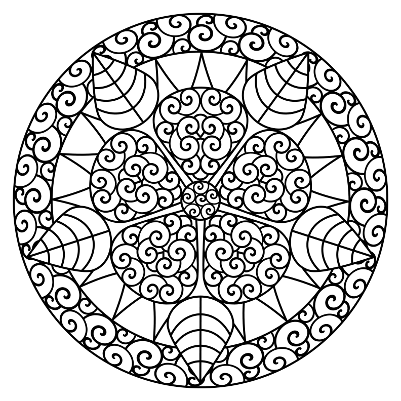 Mandalas para colorear dificiles | Dibujos antiestres | Pinterest ... Mandalas para colorear dificiles | Dibujos antiestres | Pinterest ...