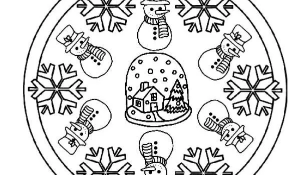Mandalas para colorear en Invierno Orientacion andujar imagenes (4 ... Mandalas para colorear en Invierno Orientacion andujar imagenes (4 ...