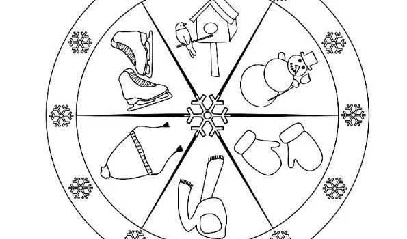 Mandalas para colorear de invierno - Imagui Mandalas para colorear de invierno - Imagui