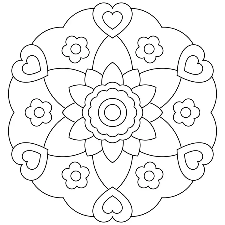 Flores para pintar