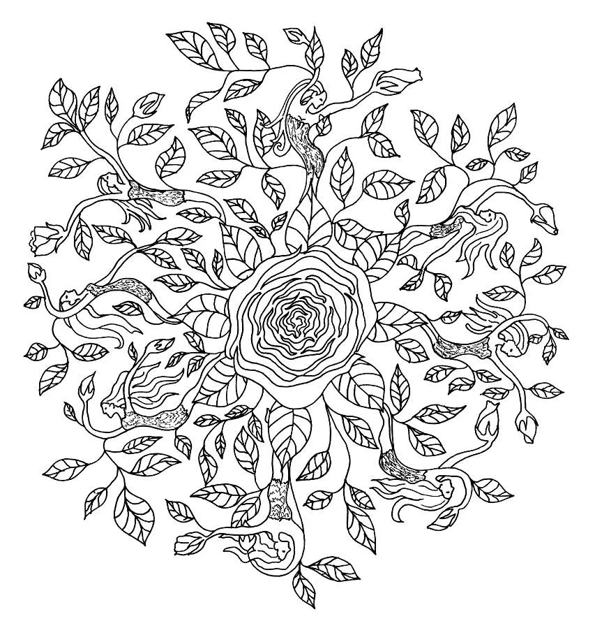 MANDALAS PARA COLOREAR