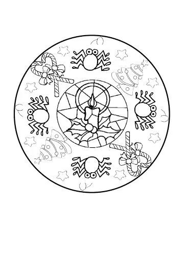 MANDALAS PARA COLOREAR DEL ZOO