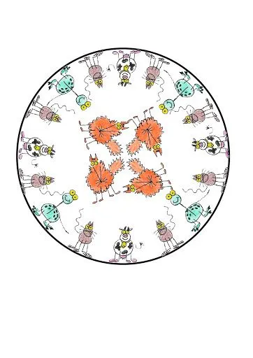 MANDALAS PARA COLOREAR DEL ZOO