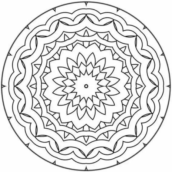 Mandalas para Colorir - Mandalas to Color en Pinterest | Chakras ...