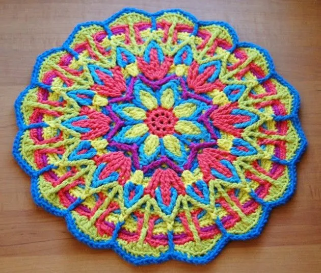 Taller de mandalas a crochet | Corriendo con Tijeras