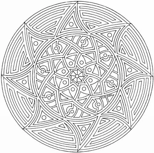 Mandalas muy dificiles para colorear - Imagui Mandalas muy dificiles para colorear - Imagui