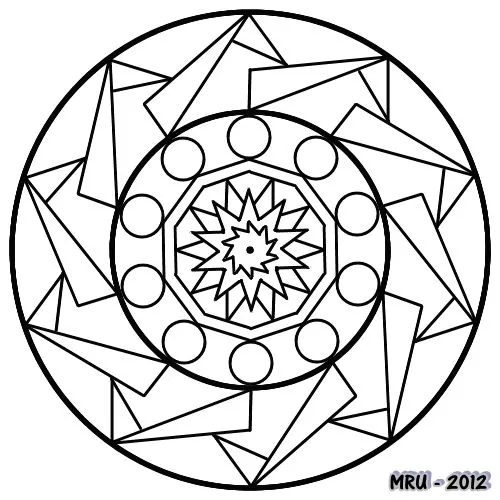 MANDALAS en FAMILIA, para pintar tod@s junt@s.: MANDALA FÁCIL PARA ... MANDALAS en FAMILIA, para pintar tod@s junt@s.: MANDALA FÁCIL PARA ...