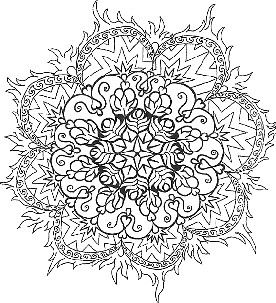 MANDALAS A IMPRIMER