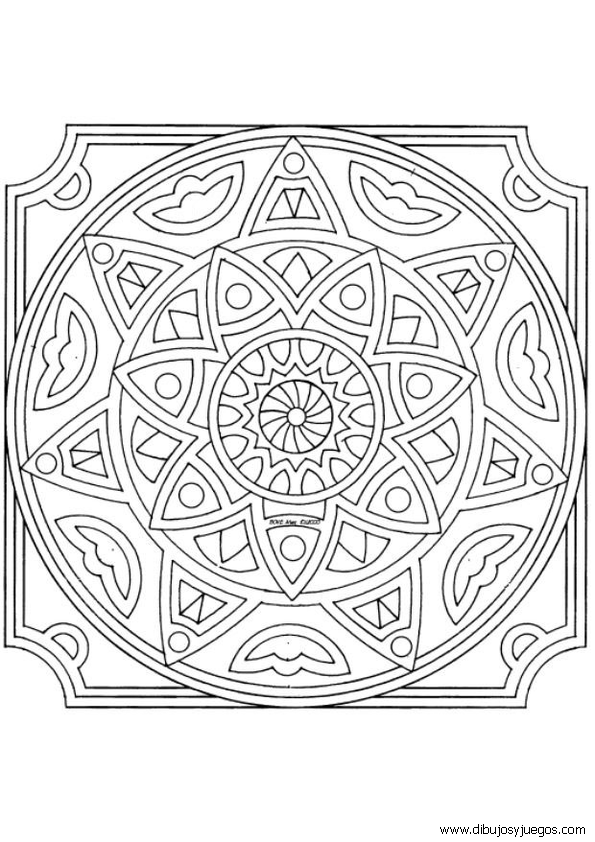 Mandalas mayas para pintar - Imagui