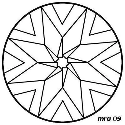 Mandalas - MRU - : MANDALA para pintar y colorear FACIL y DIFICIL Mandalas - MRU - : MANDALA para pintar y colorear FACIL y DIFICIL