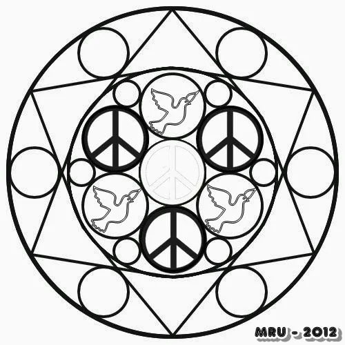 Mandalas - MRU - : MANDALAS PARA COLOREAR