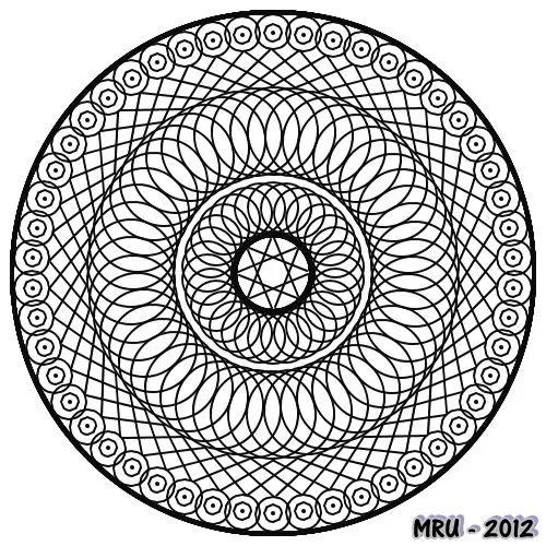 Mandalas - MRU - : MANDALAS MUY DIFÍCILES PARA COLOREAR ...