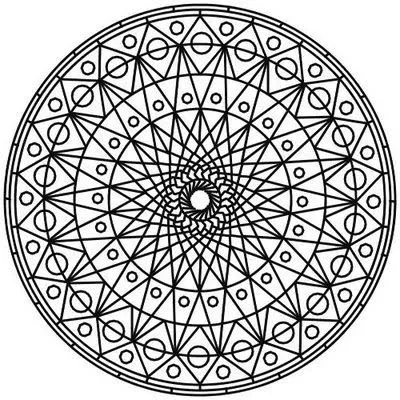 Mandalas - MRU - : MANDALAS para PINTAR y COLOREAR : DIFÍCILES