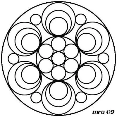 Mandalas - MRU - : MANDALAS FÁCILES para pintar y colorear Mandalas - MRU - : MANDALAS FÁCILES para pintar y colorear
