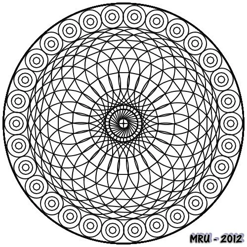 Mandalas - MRU - : MANDALAS MUY DIFÍCILES PARA COLOREAR ...