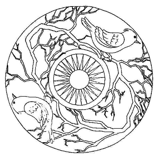 Mandalas on Pinterest | Mandala Coloring Pages, Coloring Pages and ...