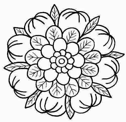 Mandalas originales para imprimir - Imagui