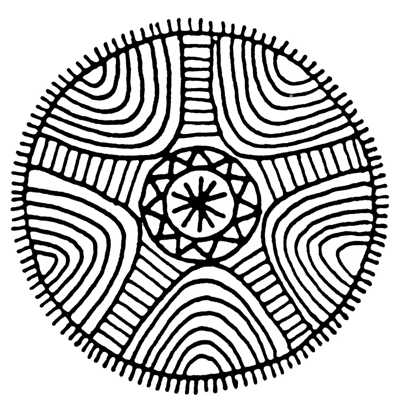 Mandalas Para Pintar: marzo 2011