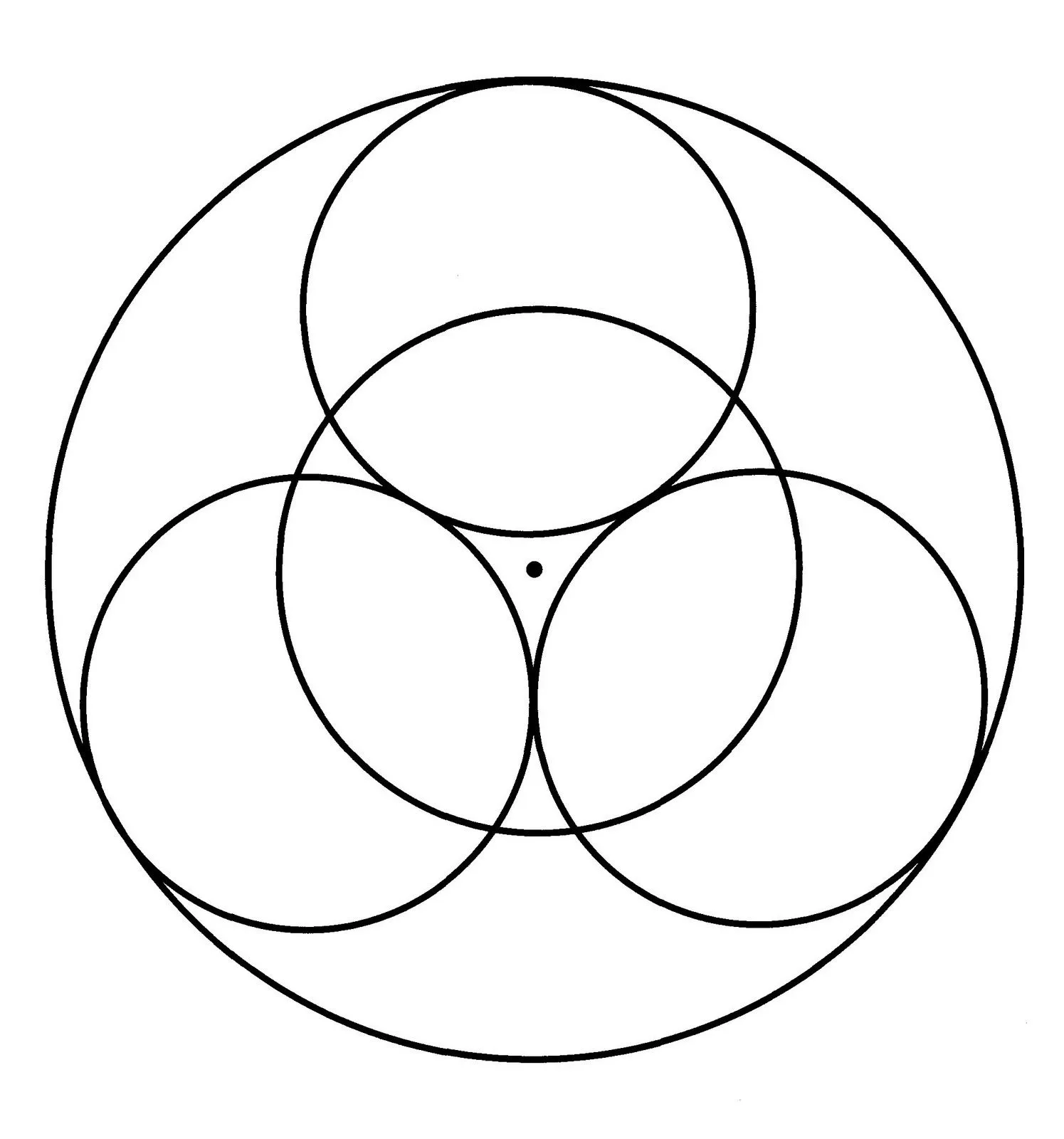 Mandalas Para Pintar: Mandala básico II