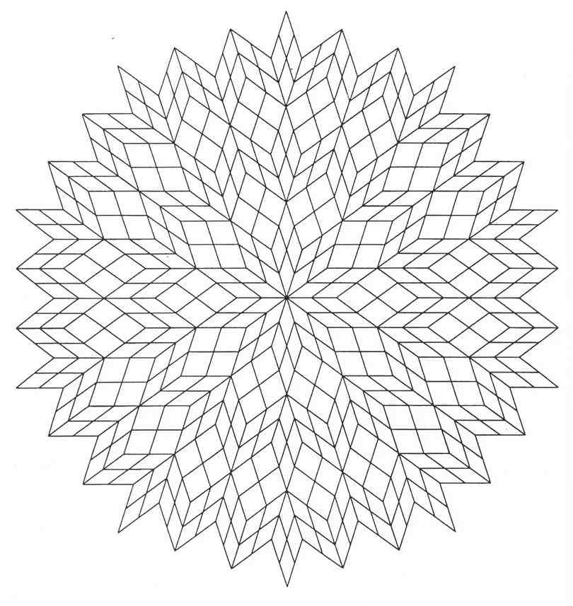 Mandalas Para Pintar: mandala para colorear de armonia
