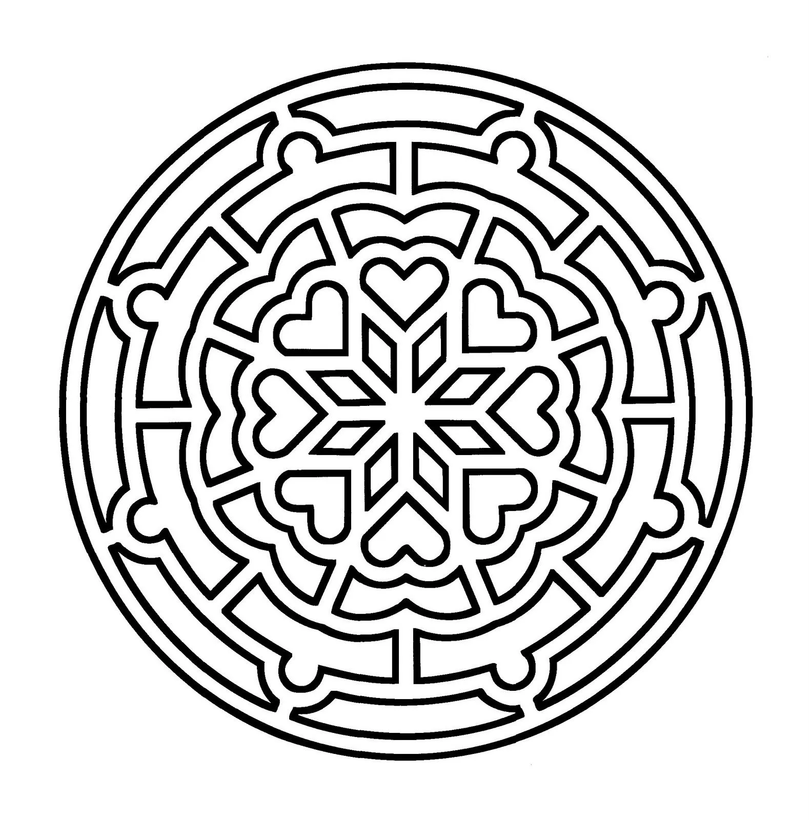 Mandalas Para Pintar: abril 2010