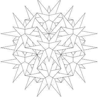 Mandalas Para Pintar: mandala tridimensional Mandalas Para Pintar: mandala tridimensional