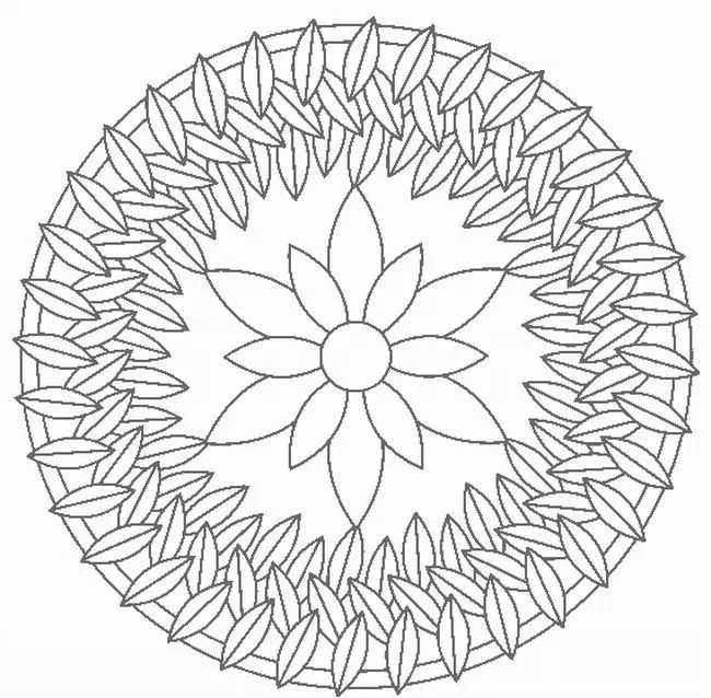 Mandalas Para Pintar: mandalas de fantasia y flores Mandalas Para Pintar: mandalas de fantasia y flores