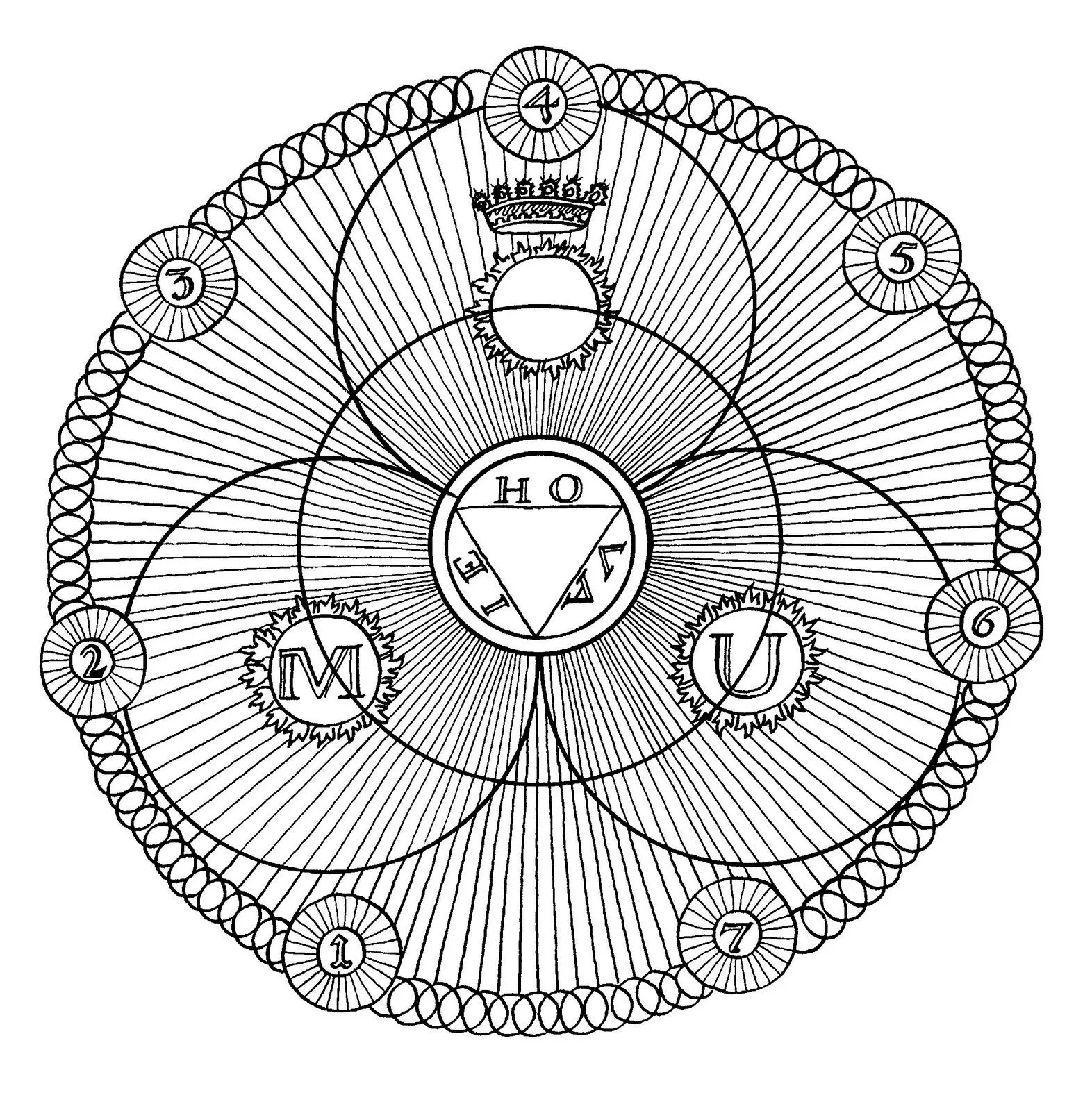 Mandalas Para Pintar: El reino del amor