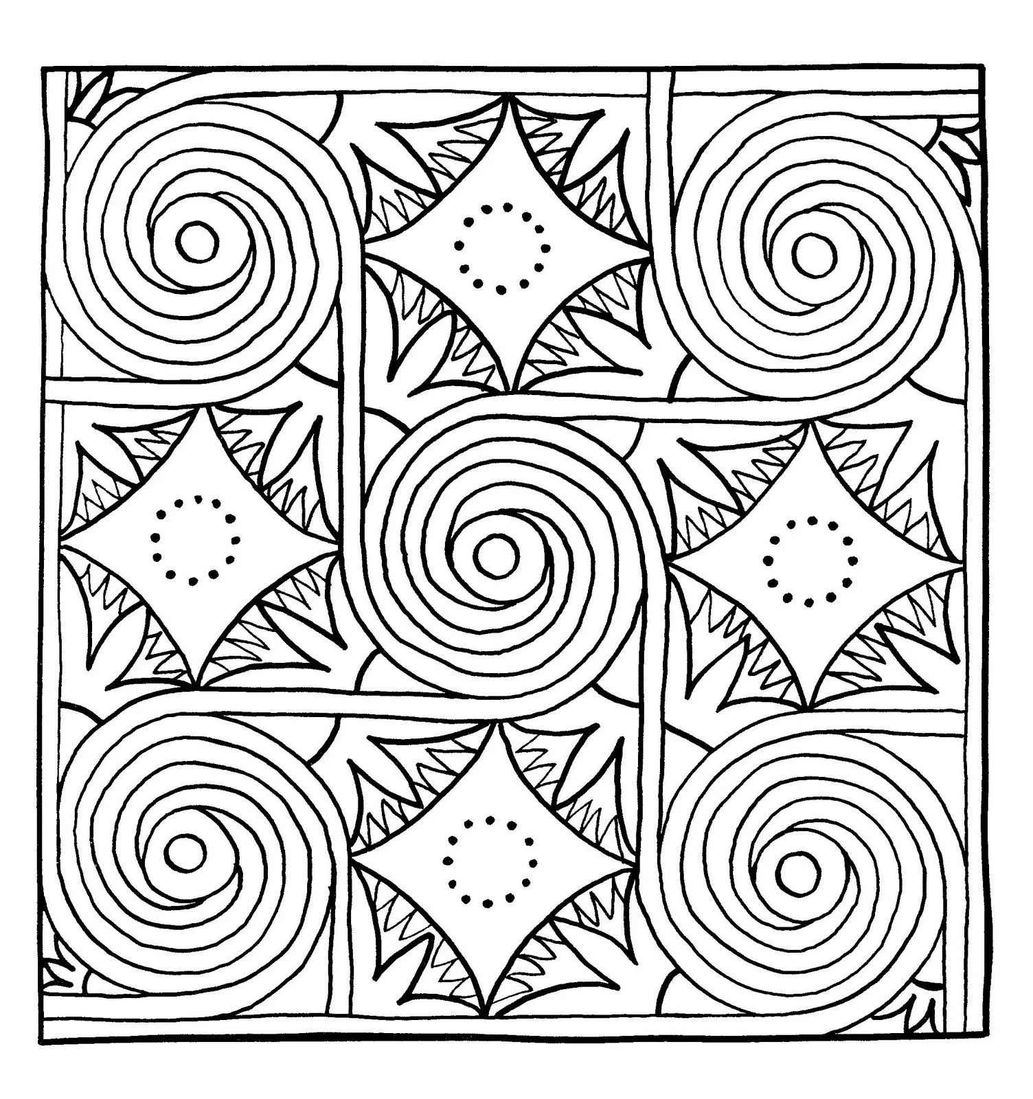 Mandalas Para Pintar: Los cinco sentidos