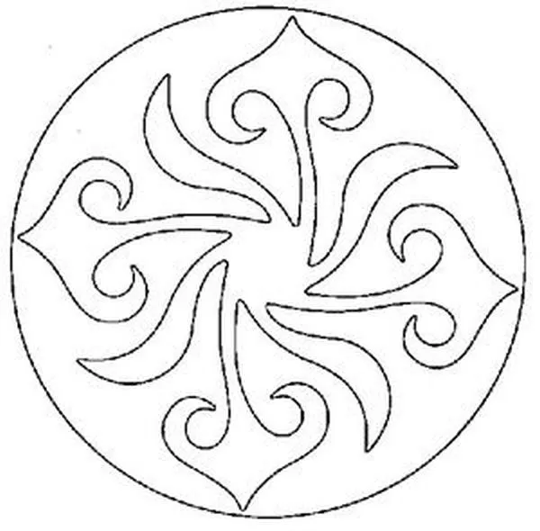 Mandalas Para Pintar: septiembre 2013