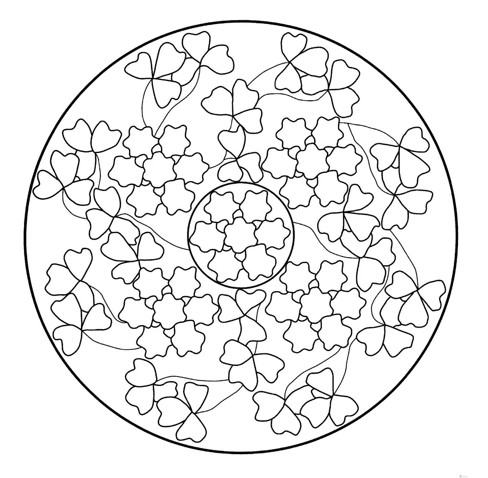 Mandalas Para Pintar: Vidriera de Casa de les Punxes Mandalas Para Pintar: Vidriera de Casa de les Punxes