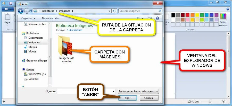 Manejo del Paint (Windows 7 / 8) | Curso de Informática Básica