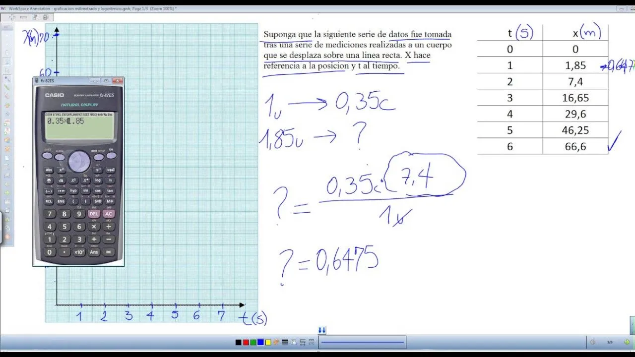 manejo papel milimetrado y logaritmico - YouTube manejo papel milimetrado y logaritmico - YouTube