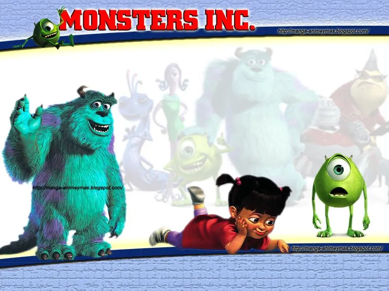 Manga Anime Y Mas: Monster inc [