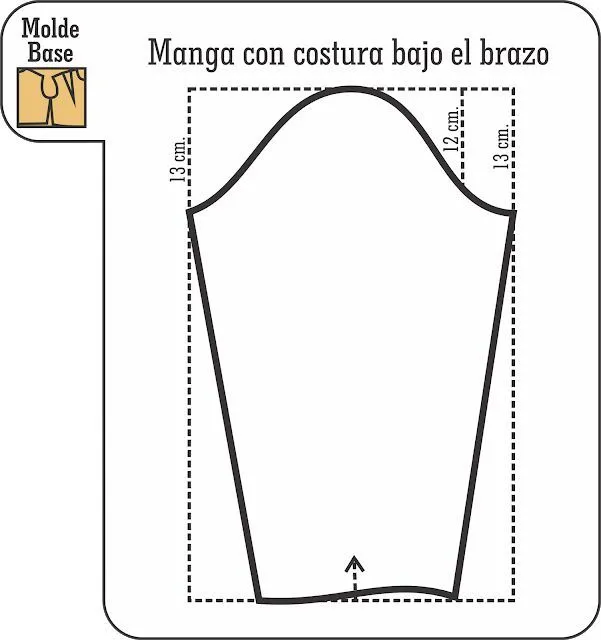 Manga base | Patrones de costura de túnica, Patrones de costura clásicos, Conceptos básicos de costura Manga base | Patrones de costura de túnica, Patrones de costura clásicos, Conceptos básicos de costura