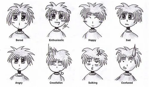 Manga expression - Imagui