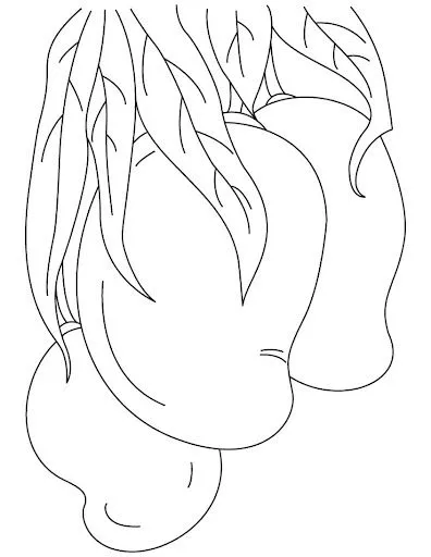 MANGOS DIBUJOS PARA COLOREAR | Dibujos para colorear MANGOS DIBUJOS PARA COLOREAR | Dibujos para colorear