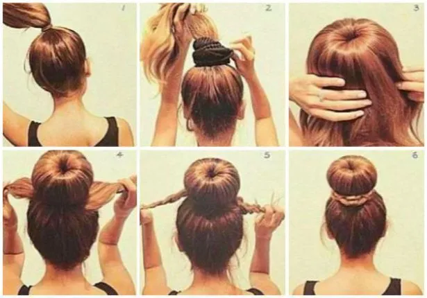 Manías! : 15 Peinados recogidos y semi recogidos paso a paso