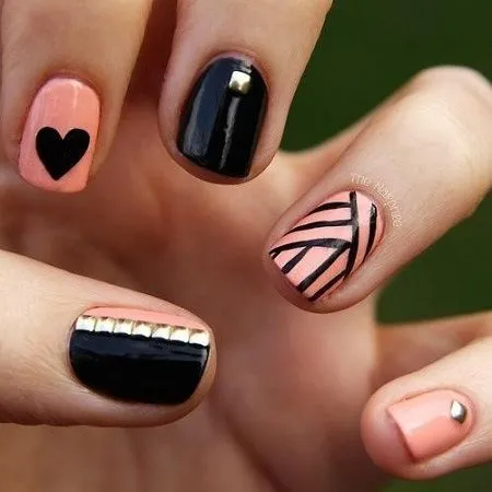 manicure diseños juveniles para uñas cortas - Buscar con Google ...