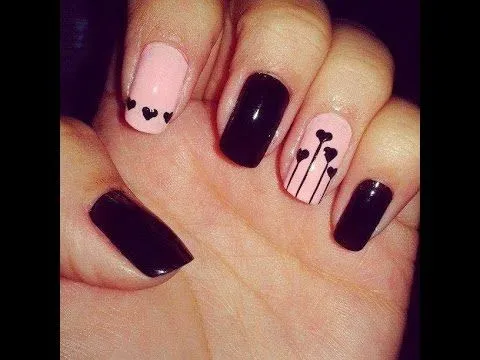Manicure diseños juveniles - YouTube