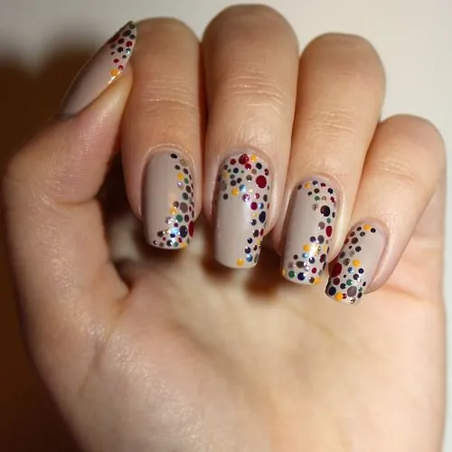 Manicura juvenil con diseños - Imagui