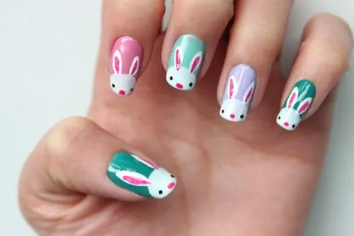 Manicura inspirada en la Pascua | La Comuna Pink Manicura inspirada en la Pascua | La Comuna Pink