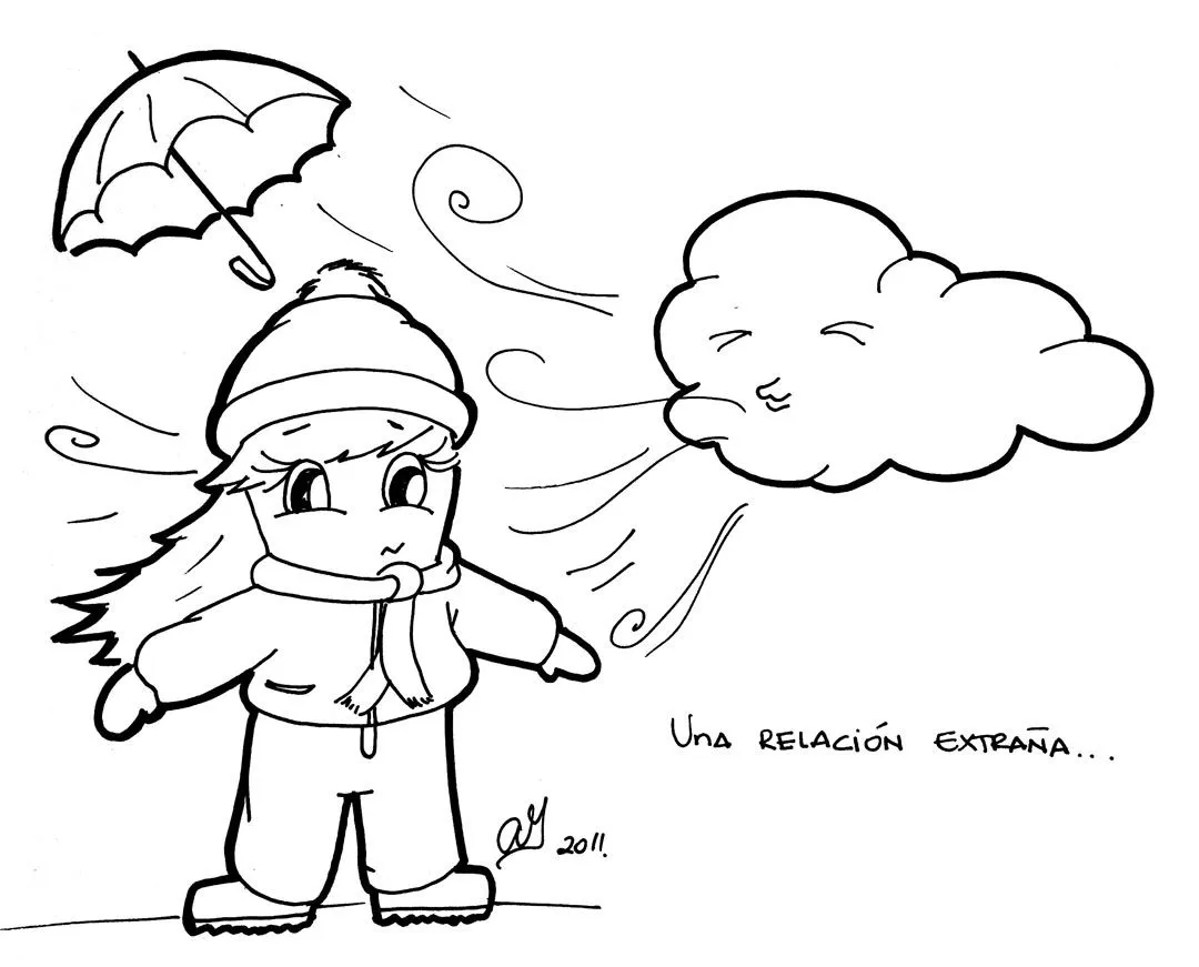 Dibujos para colorear frio - Imagui