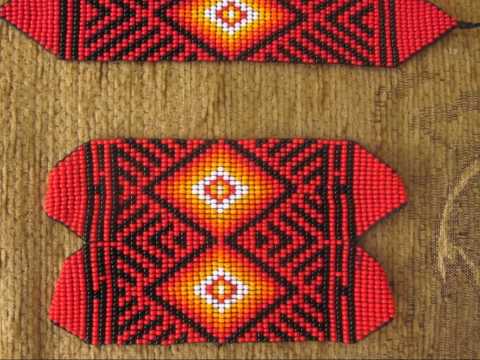 Manillas de chaquiras checas 4 Videos - YouTube