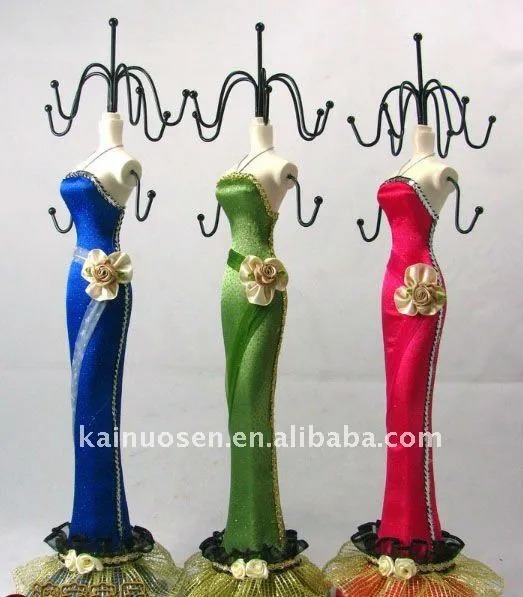 Maniquíes sostenedor de la joyería-Empaquetado y muestra de ...
