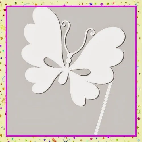 Antifaces de mariposas para niñas - Imagui